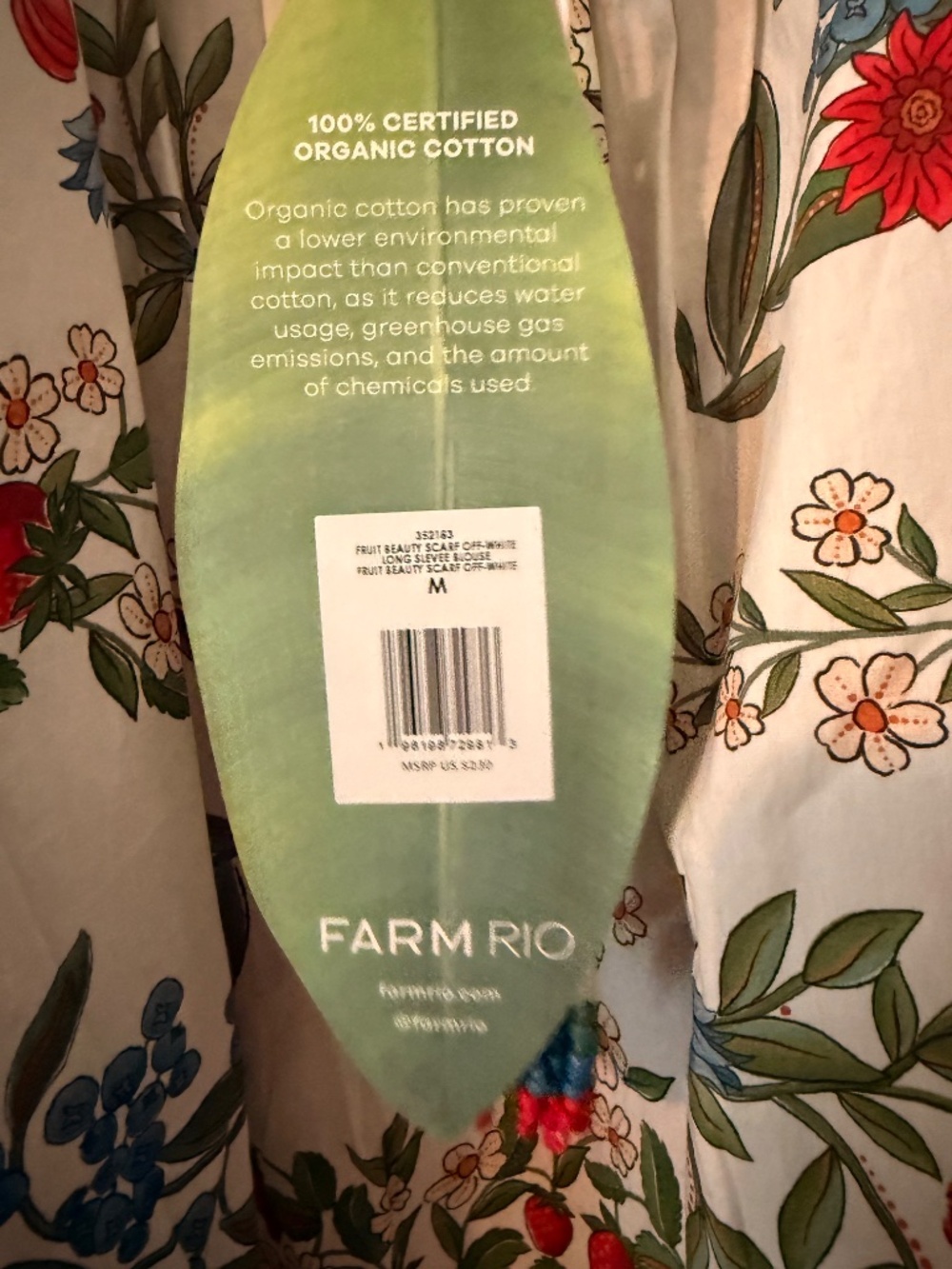 Farm Rio Blouse NWT - Picture 4 of 4